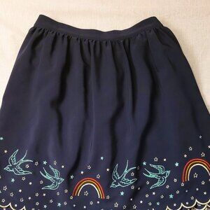 Bird and Rainbow Skirt